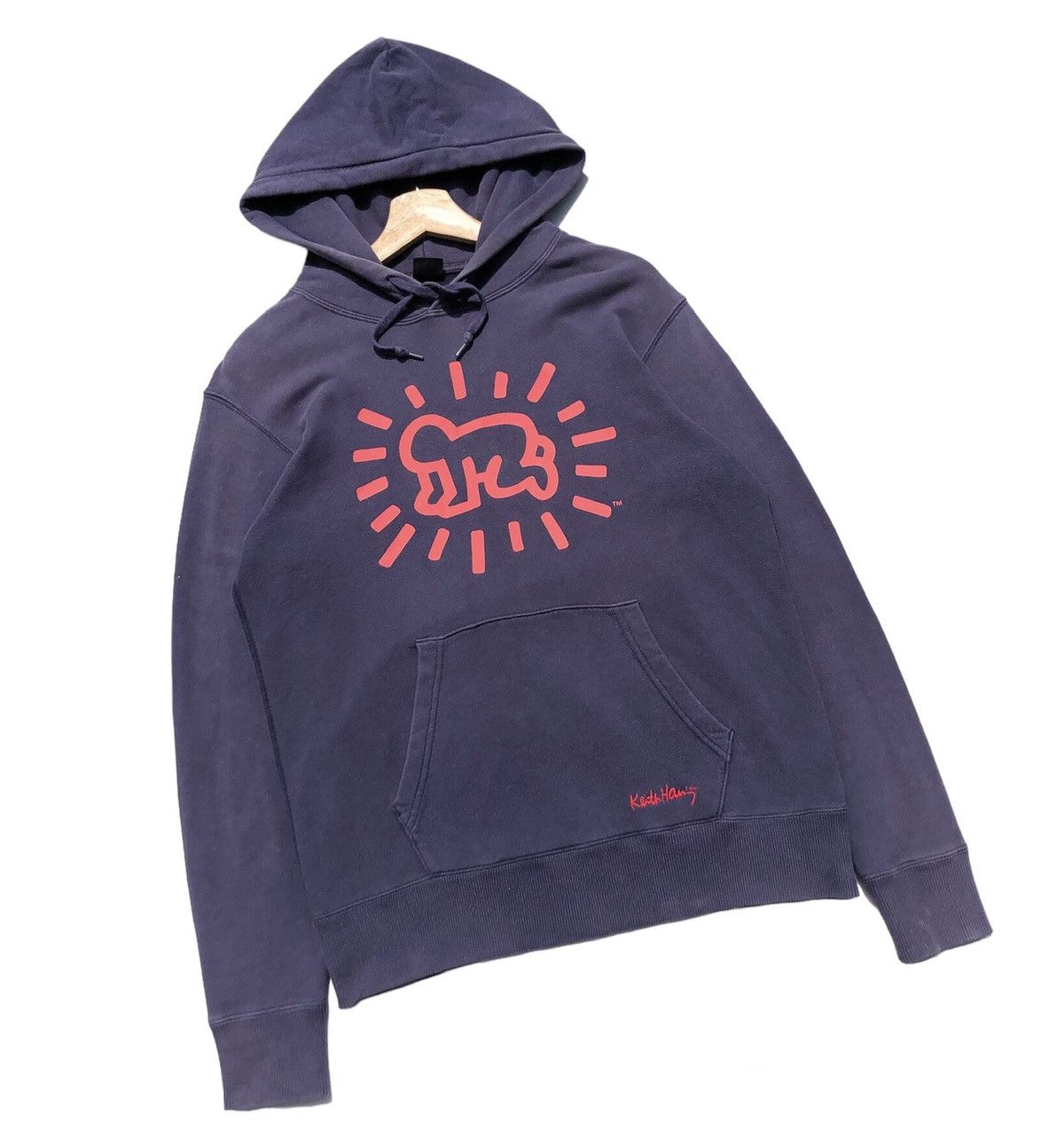 Keith Haring RARE🔥 Keith Haring Hoodies (Faded Colour) Size US M / EU 48-50 / 2 - 2 Thumbnail