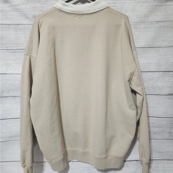 Brandy Melville John Galt Collared Oversize Long Sleeve Pullover Sweater Size ONE SIZE - 4 Thumbnail
