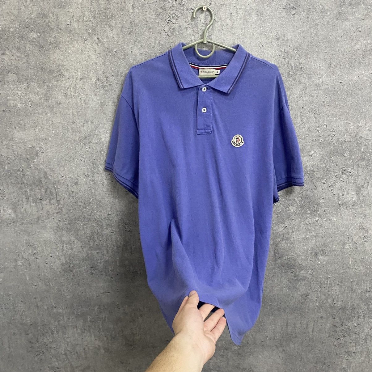 Moncler Moncler Polo T-Shirt Size US XL / EU 56 / 4 - 2 Thumbnail