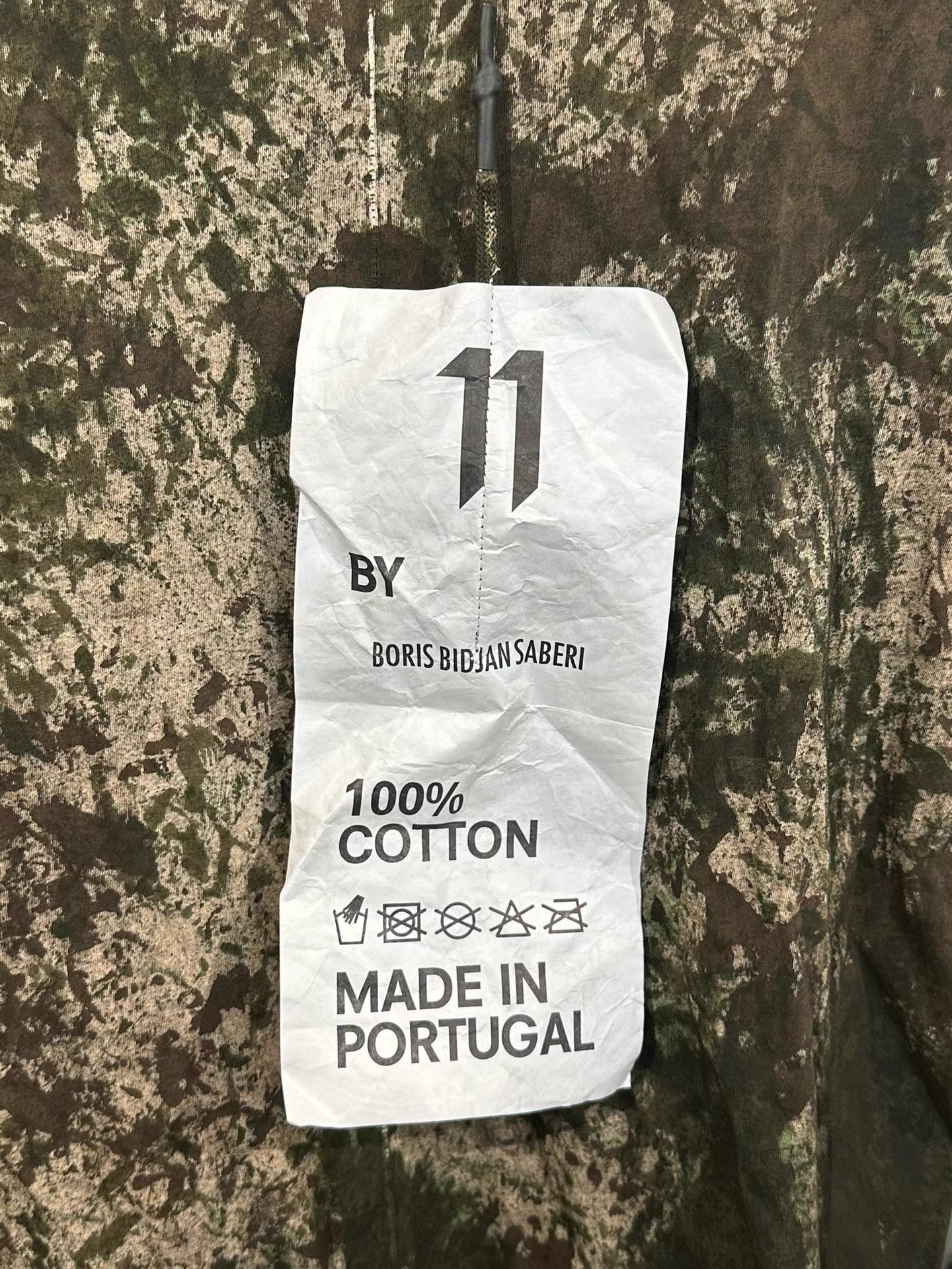 11 By Boris Bidjan Saberi 11by BBS Washed T-Shirt K35 Size US L / EU 52-54 / 3 - 5 Thumbnail