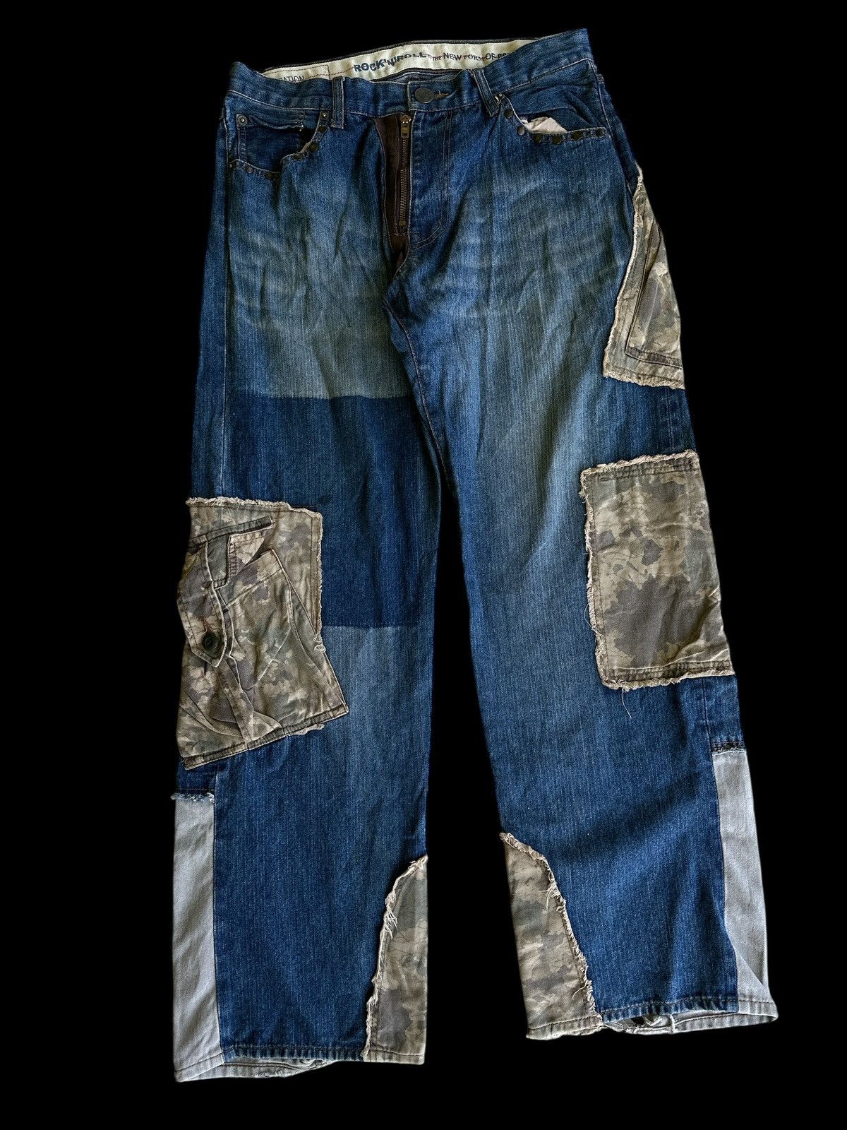 Kapital Ppfm Custom Perfomance💥Denim ppfm Bondage Style💥 Size US 33 - 1 Thumbnail