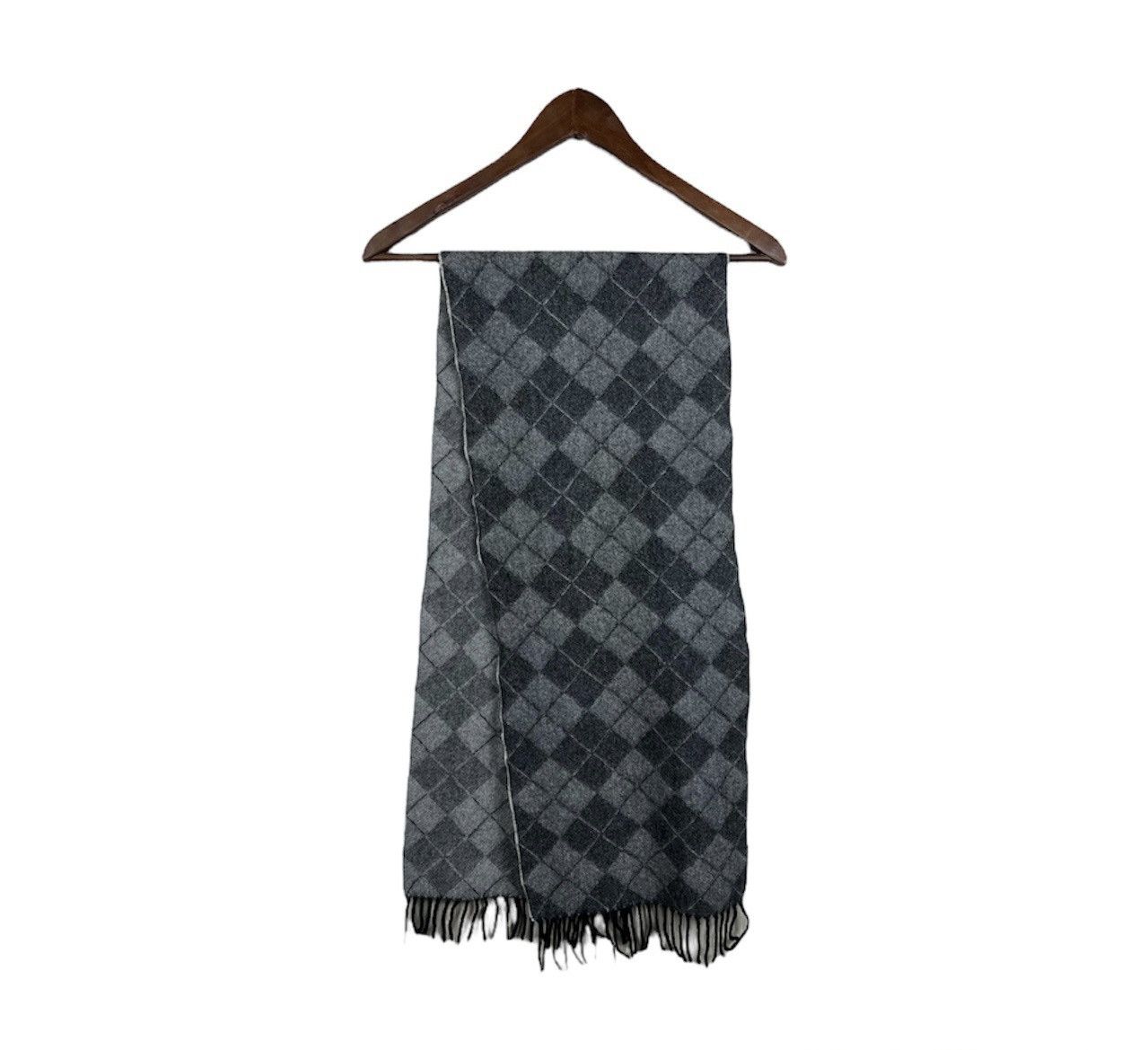 Brooks Brothers × Designer Brooks Brothers 100% full cashmere square checked scarf Size ONE SIZE - 1 Thumbnail