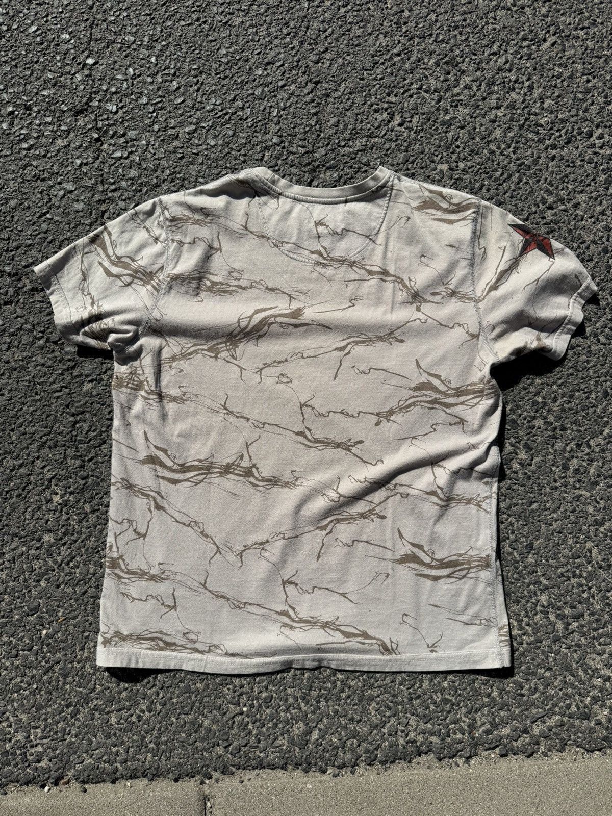 Affliction × Southpole × Tapout Affliction Type Dust Camo Tees Lost Battle y2k drain swag Size US M / EU 48-50 / 2 - 4 Thumbnail