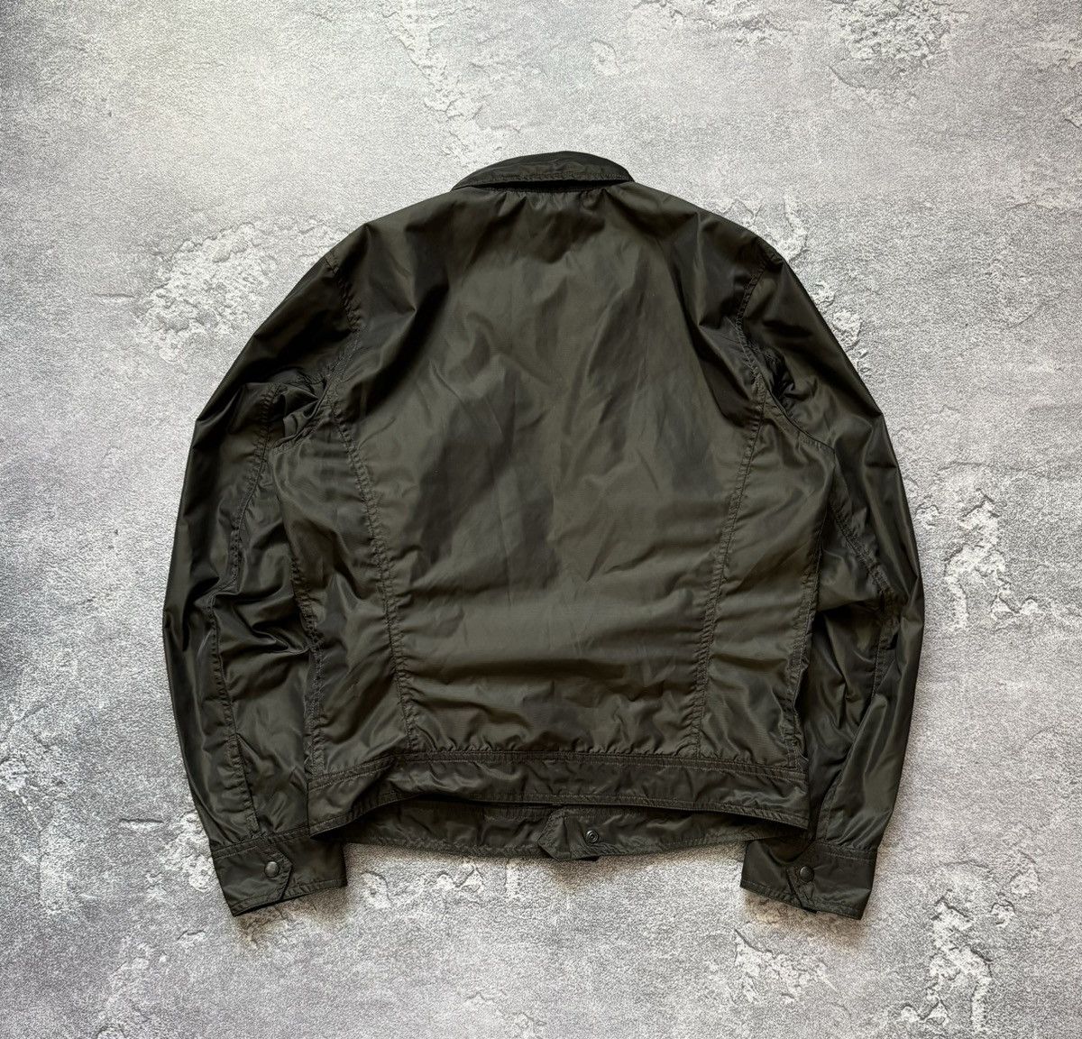 Diesel Diesel M zip bomber jacket green nylon long sleeve Size US M / EU 48-50 / 2 - 16 Thumbnail