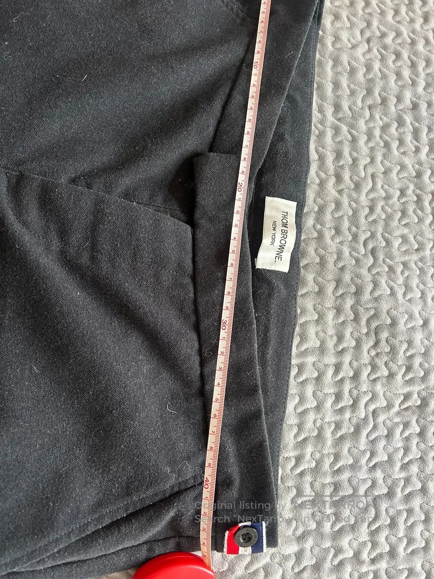 Thom Browne Thom Browne Gray Casual Pants. Size US 30 / EU 46 - 7 Thumbnail