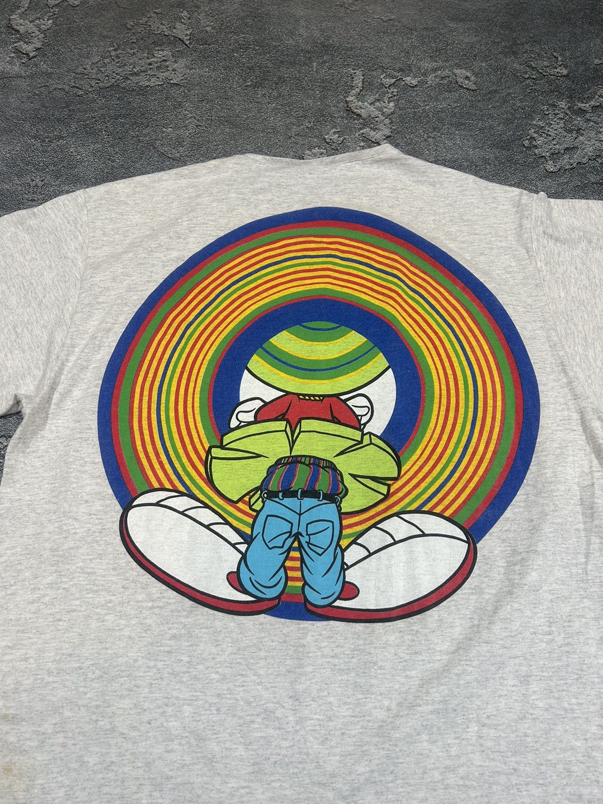 Vintage × Warner Bros Vintage 1993 Marvin the Martian T shirt cartoon rare Size US L / EU 52-54 / 3 - 3 Thumbnail
