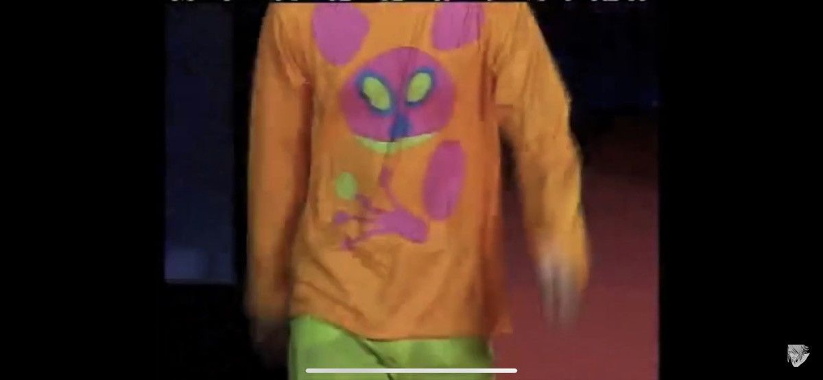 Walter Van Beirendonck W&LT - S/S 1997 - 3D Graphic Puk-Puk Print L/S Shirt Size US S / EU 44-46 / 1 - 4 Thumbnail