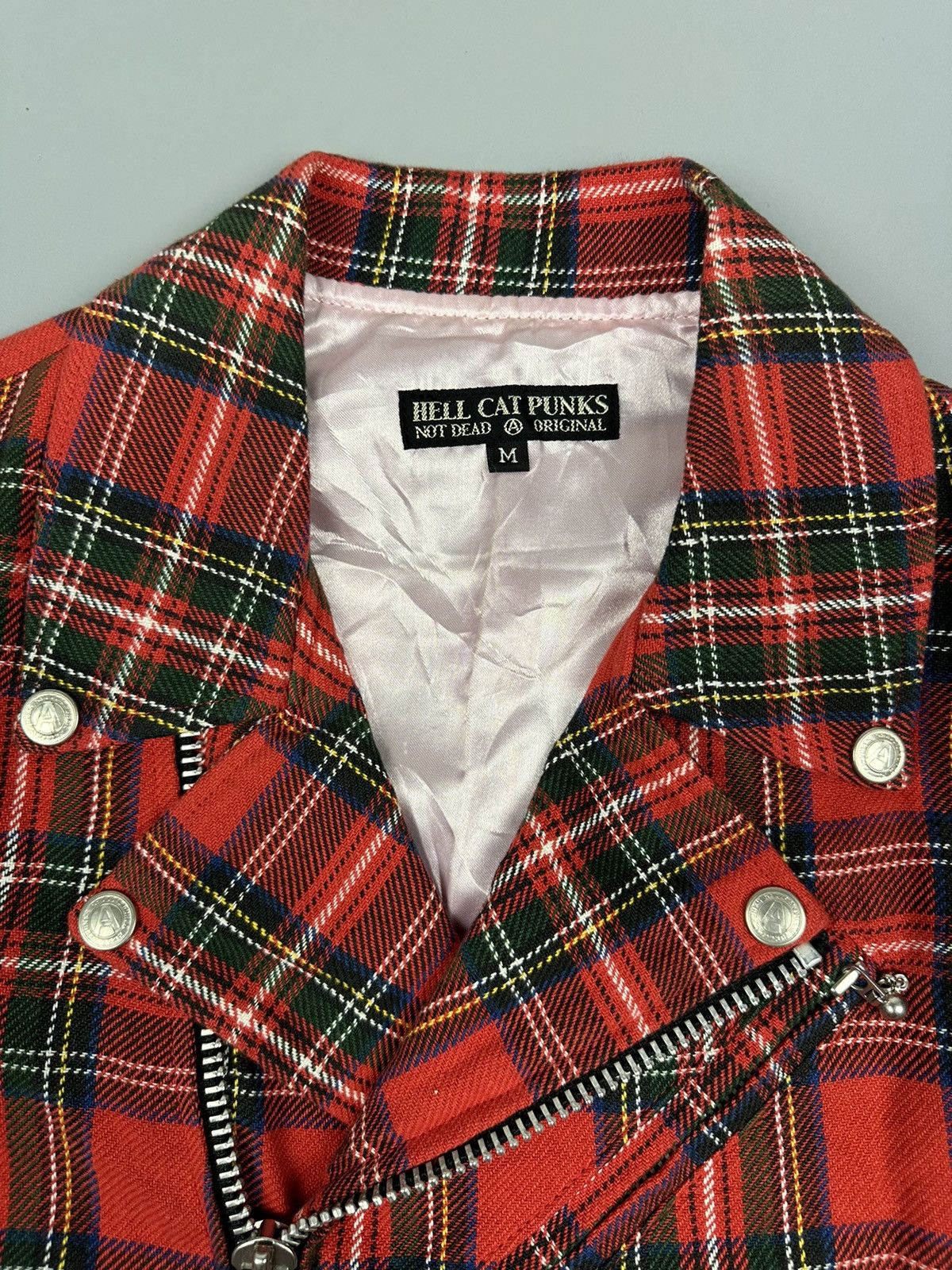 Japanese Brand × Seditionaries 🔥Sick🔥Seditionaries Hell Cat Punks Not Dead Double Collar Size US M / EU 48-50 / 2 - 7 Thumbnail