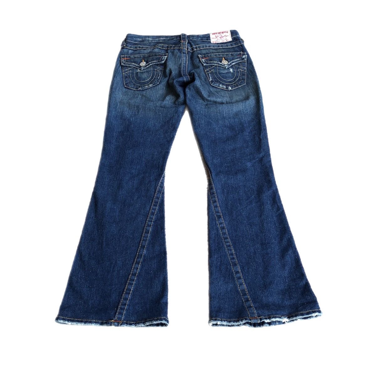 True Religion True Religion Flared Distressed Bootcut Jeans Size US 28 / EU 44 - 7 Thumbnail