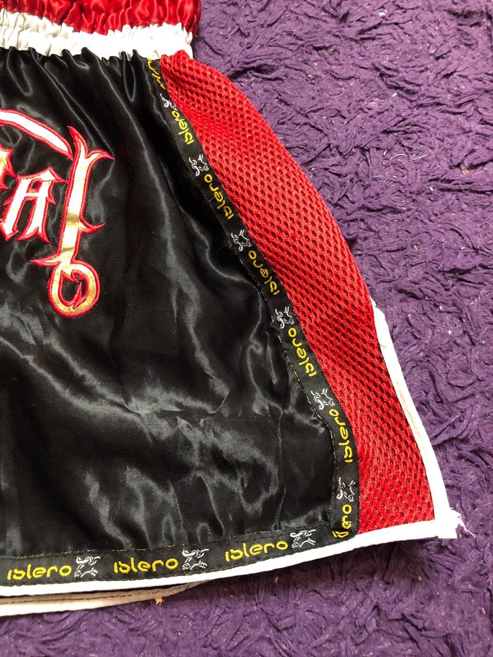Vintage Islero Fitness Muay Thai Fight Shorts MMA Kick Boxing shorts Size US 32 / EU 48 - 18 Thumbnail