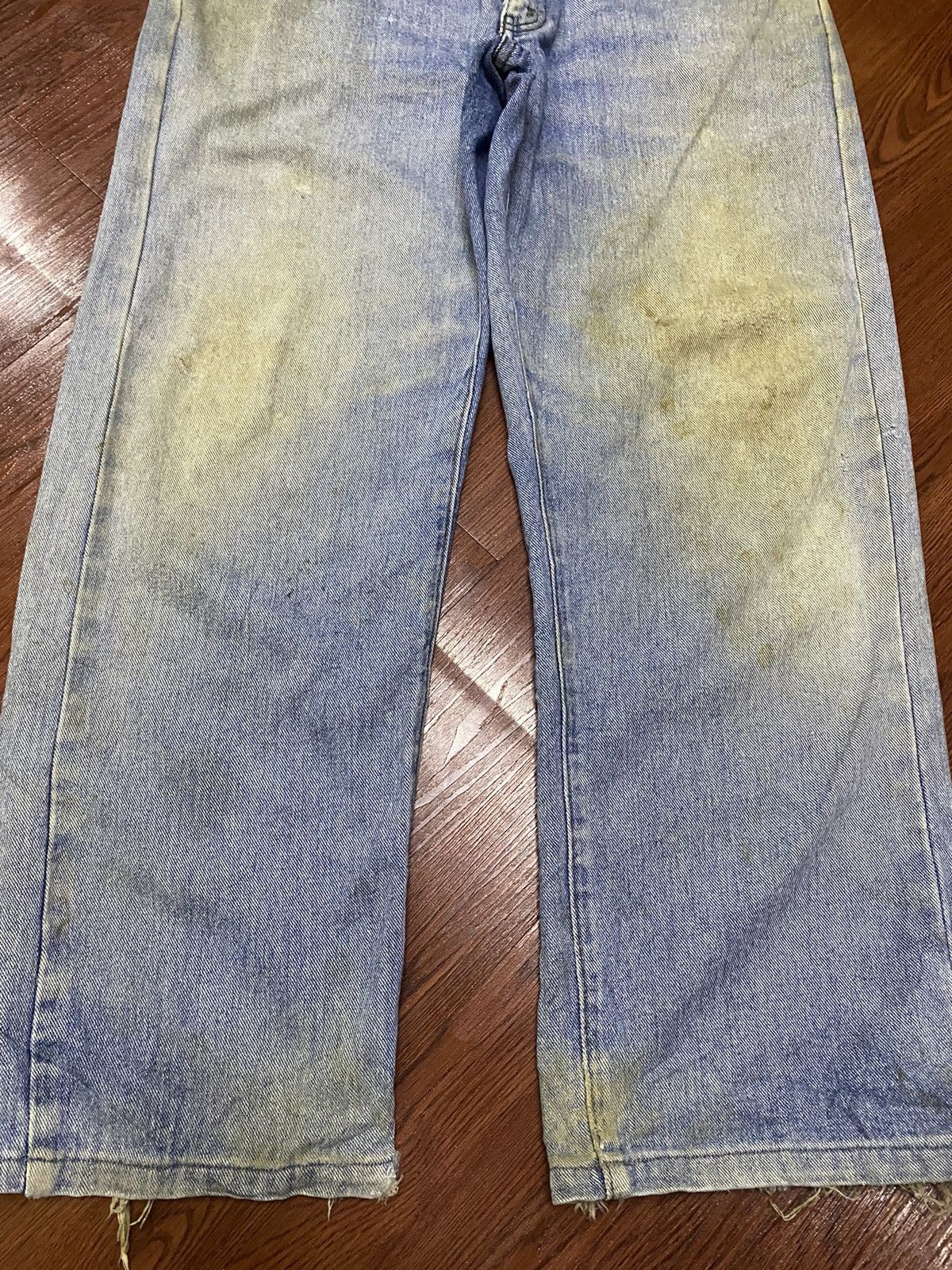 Big John Vintage Bigjohn Mud Wash Baggy Jeans Size US 32 / EU 48 - 5 Thumbnail
