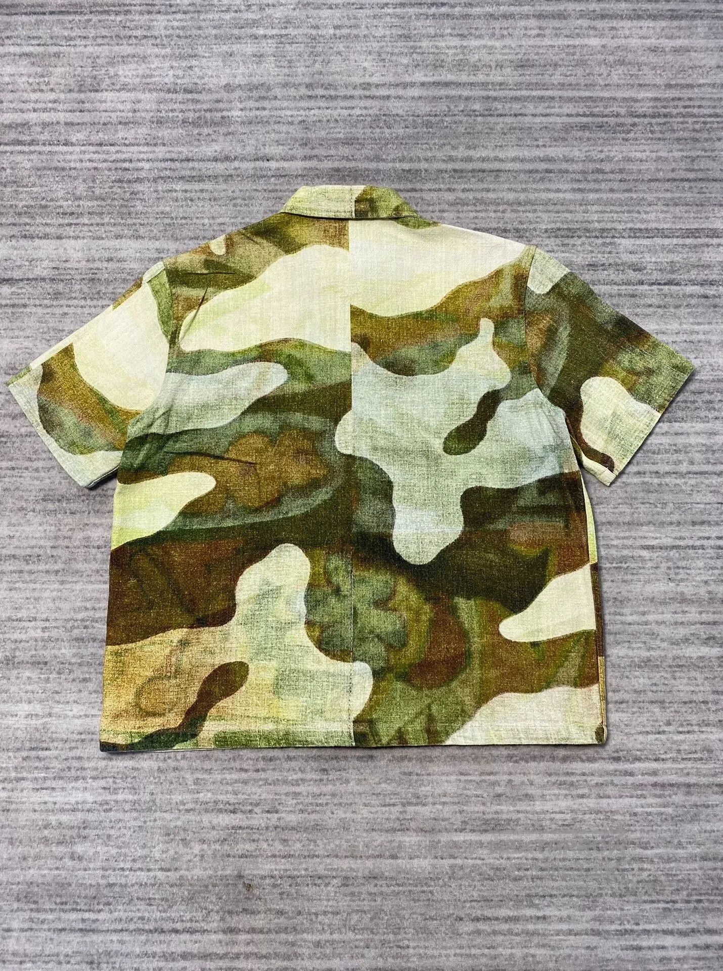Our Legacy Our Legacy Camouflage Short Sleeve Shirt. Size US M / EU 48-50 / 2 - 2 Thumbnail