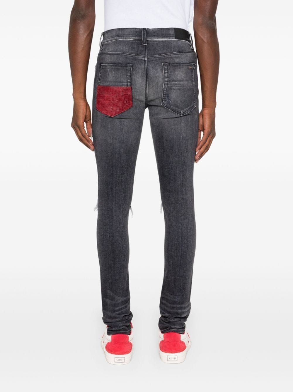 Amiri o1s1wg110825 MX1 Jeans in Black Size US 30 / EU 46 - 3 Thumbnail