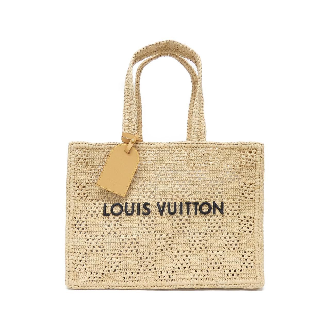 Louis Vuitton Louis Vuitton Damier Raffia Tote Bag Textile Tote Bag M25008 DUTY FREE for USA