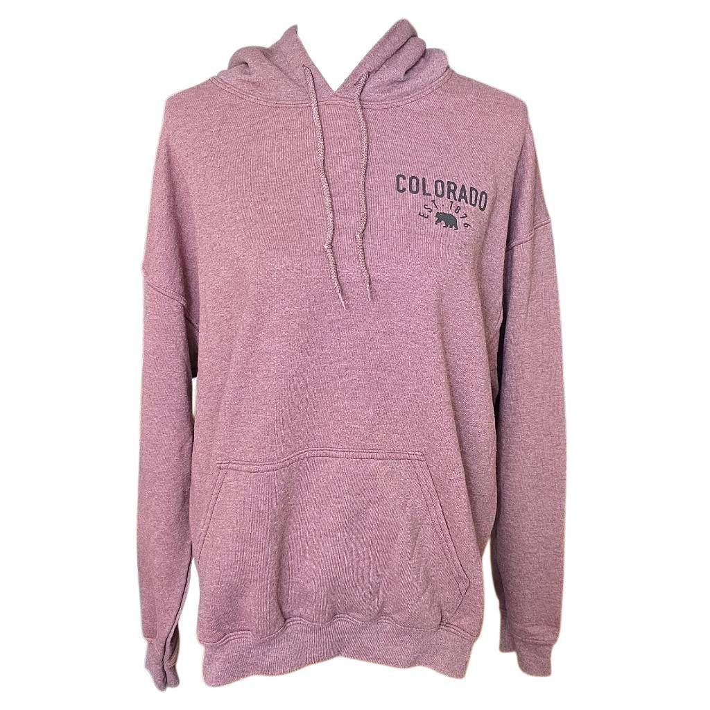 Gildan Gildan Women's Size Large Maroon Colorado Hoodie Size L / US 10 / IT 46 - 1 Thumbnail