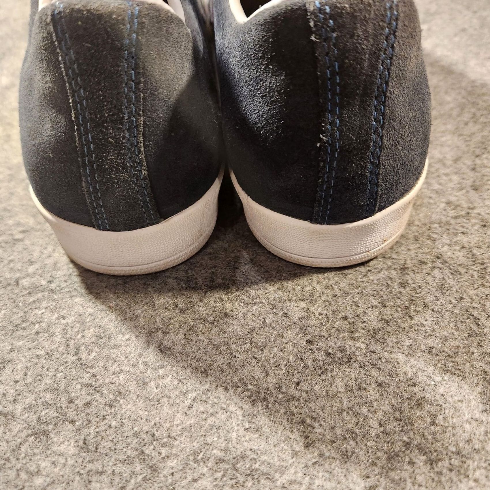 Converse Converse All Star Training Shoes Mens Size 10 Blue Suede Low Top Unisex Casual Size US M / EU 48-50 / 2 - 5 Thumbnail