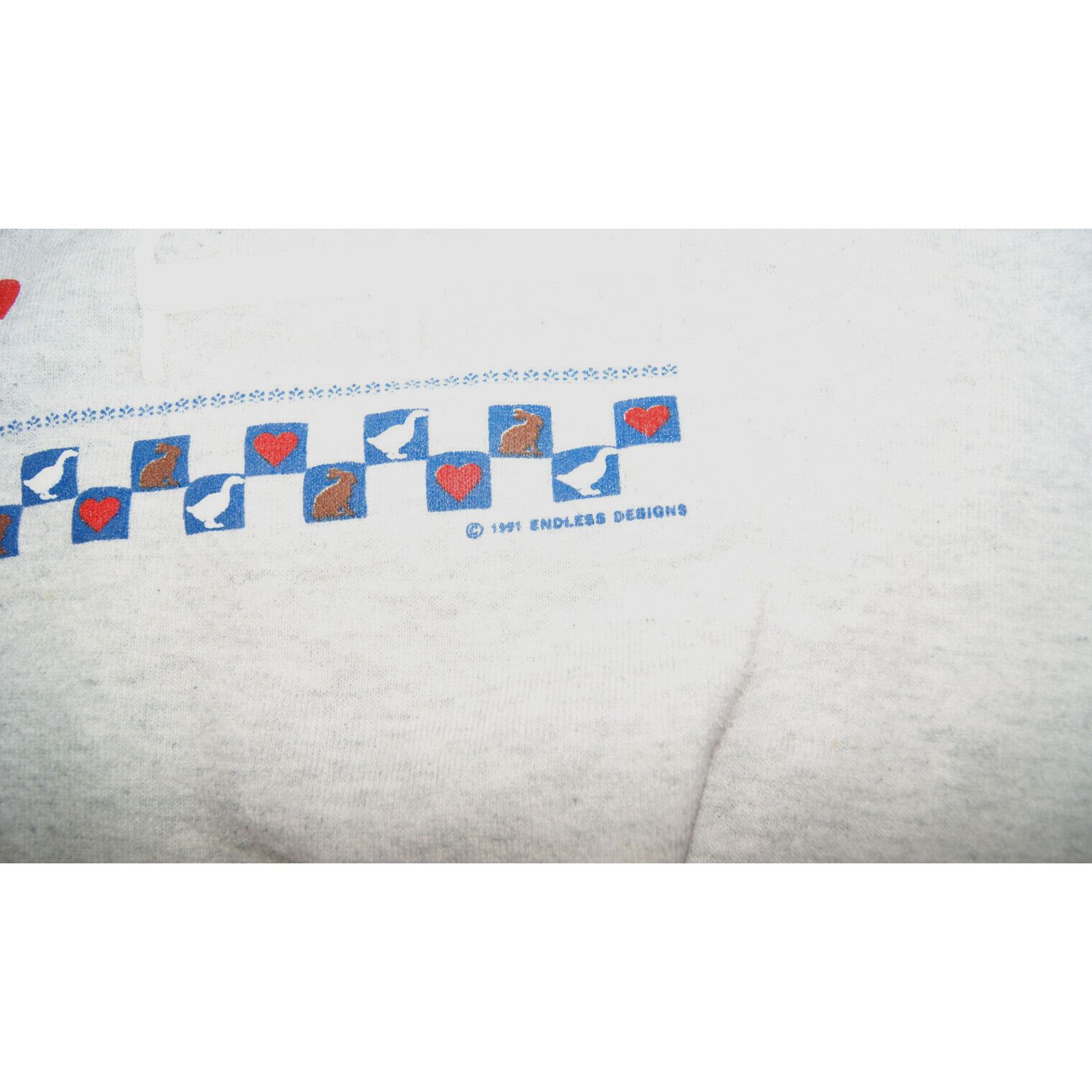 Fruit Of The Loom VTG Winter Barn Snow Womens XL Collar Sweatshirt USA Grandma Size XL / US 12-14 / IT 48-50 - 5 Thumbnail