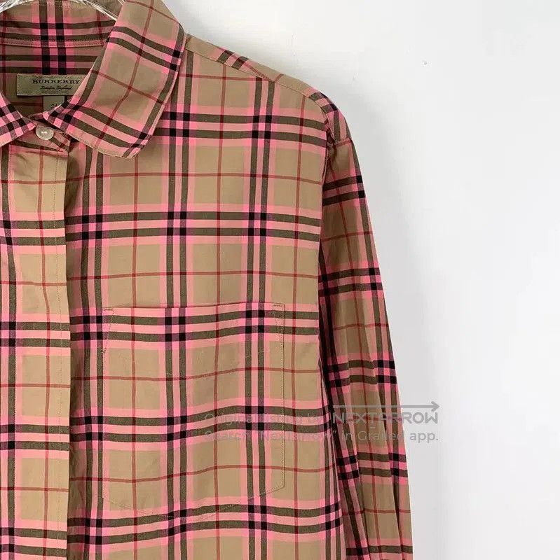 Burberry Burberry Color Block Cotton Dress for Women. Size XXS / US 00 / IT 34 - 3 Thumbnail