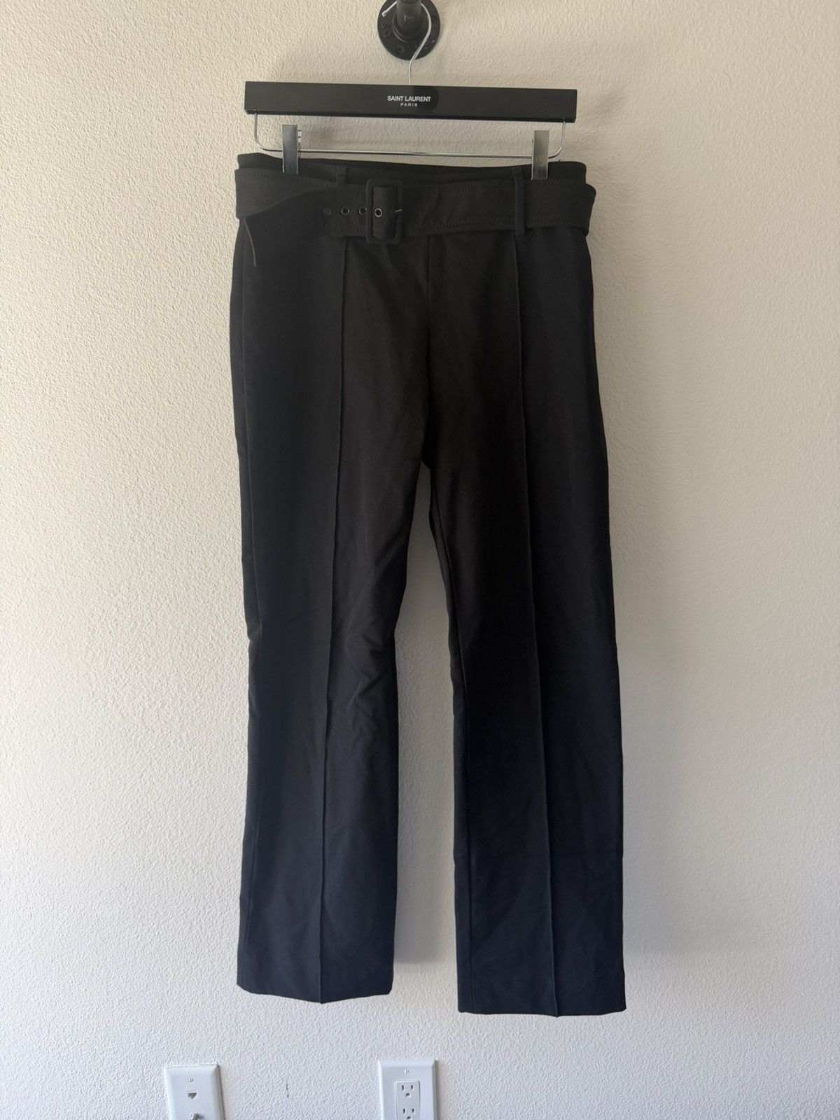 Prada 10 Corso Como Belted Tech Trouser 44 Size US 30 / EU 46 - 1 Thumbnail