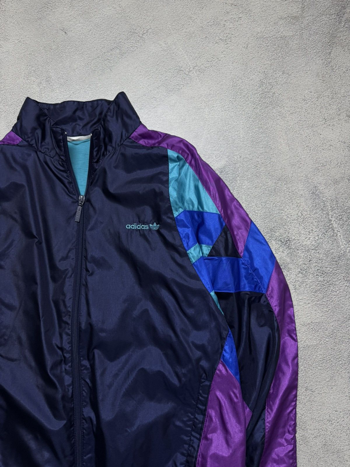 Adidas Vintage Adidas Nylon Track Suit Very Rare Retro 90’s Size US L / EU 52-54 / 3 - 9 Thumbnail