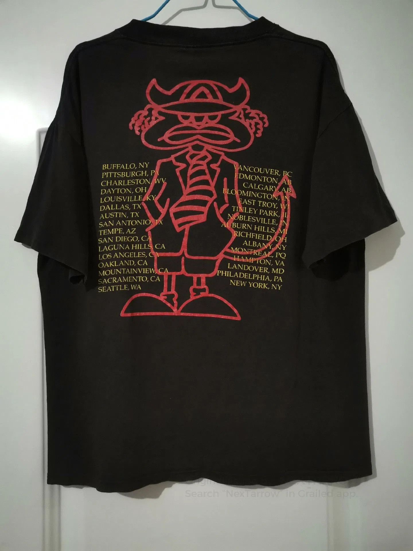 Travis Scott Travis Scott ACDC 1993 Tour Vintage Tee. Size US M / EU 48-50 / 2 - 2 Thumbnail