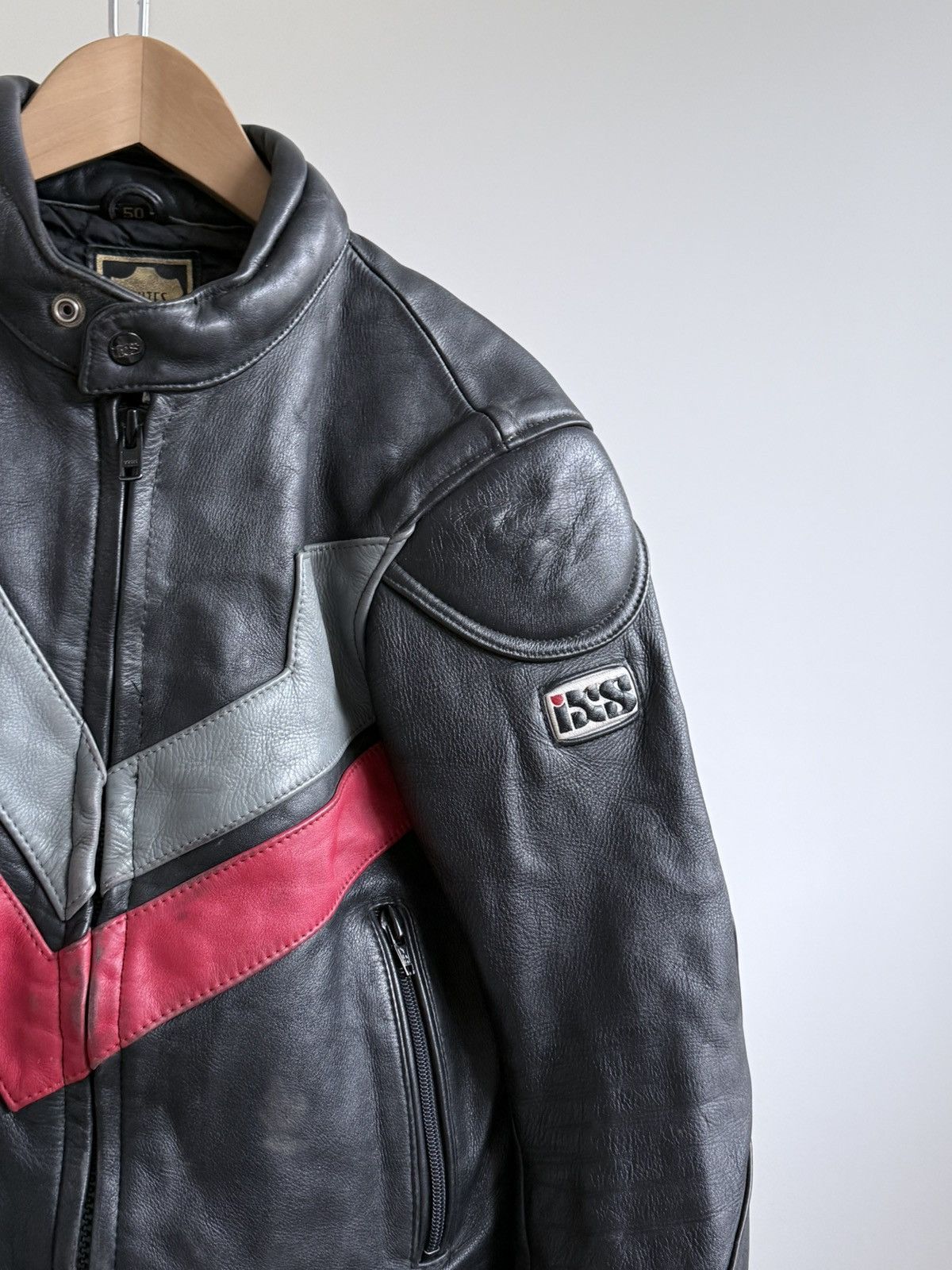 Japanese Brand Vintage IXS Moto Racing Leather Jacket Size US M / EU 48-50 / 2 - 3 Thumbnail