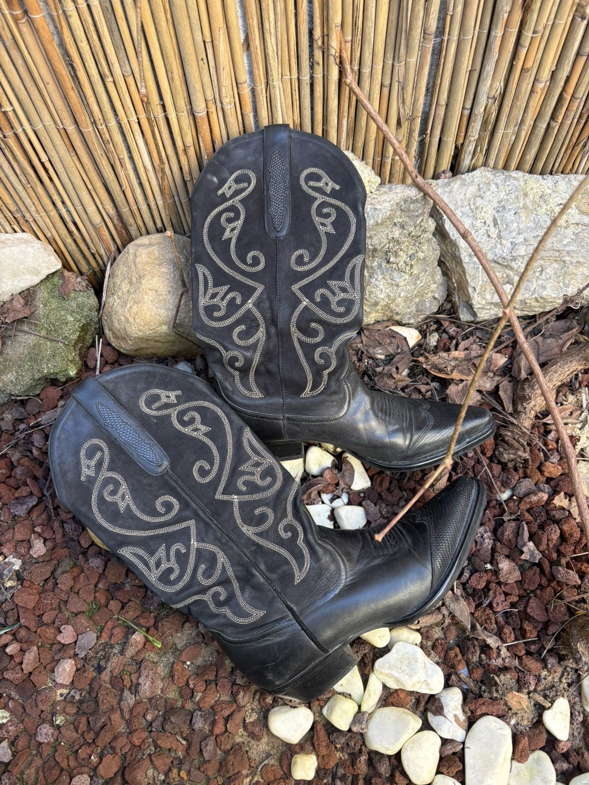 Vintage Vintage cowboy boots Size US 7.5 / IT 37.5 - 4 Thumbnail