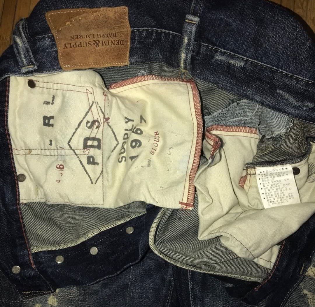 Denim & Supply Ralph Lauren Denim supply distressed vintage denim faded Size US 30 / EU 46 - 3 Thumbnail
