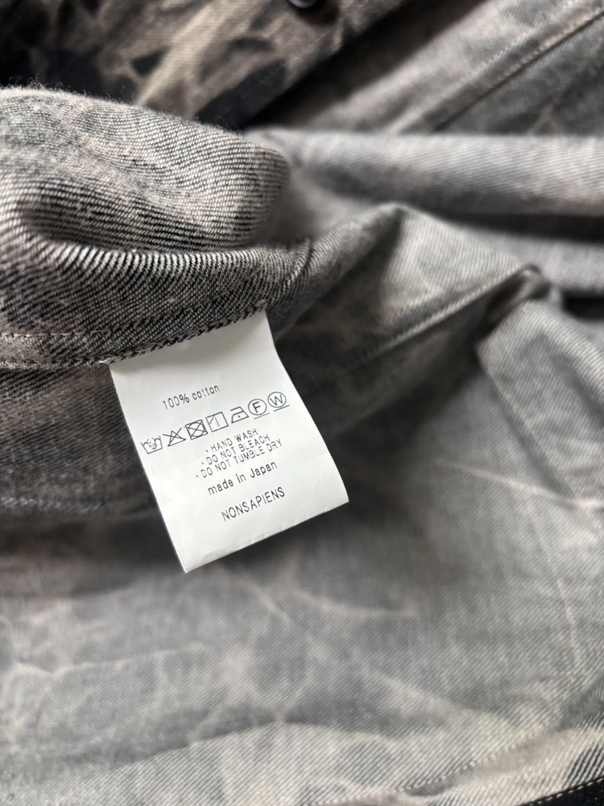 Jan Jan Van Essche O Project Shadow Denim Jacket Size US S / EU 44-46 / 1 - 5 Thumbnail