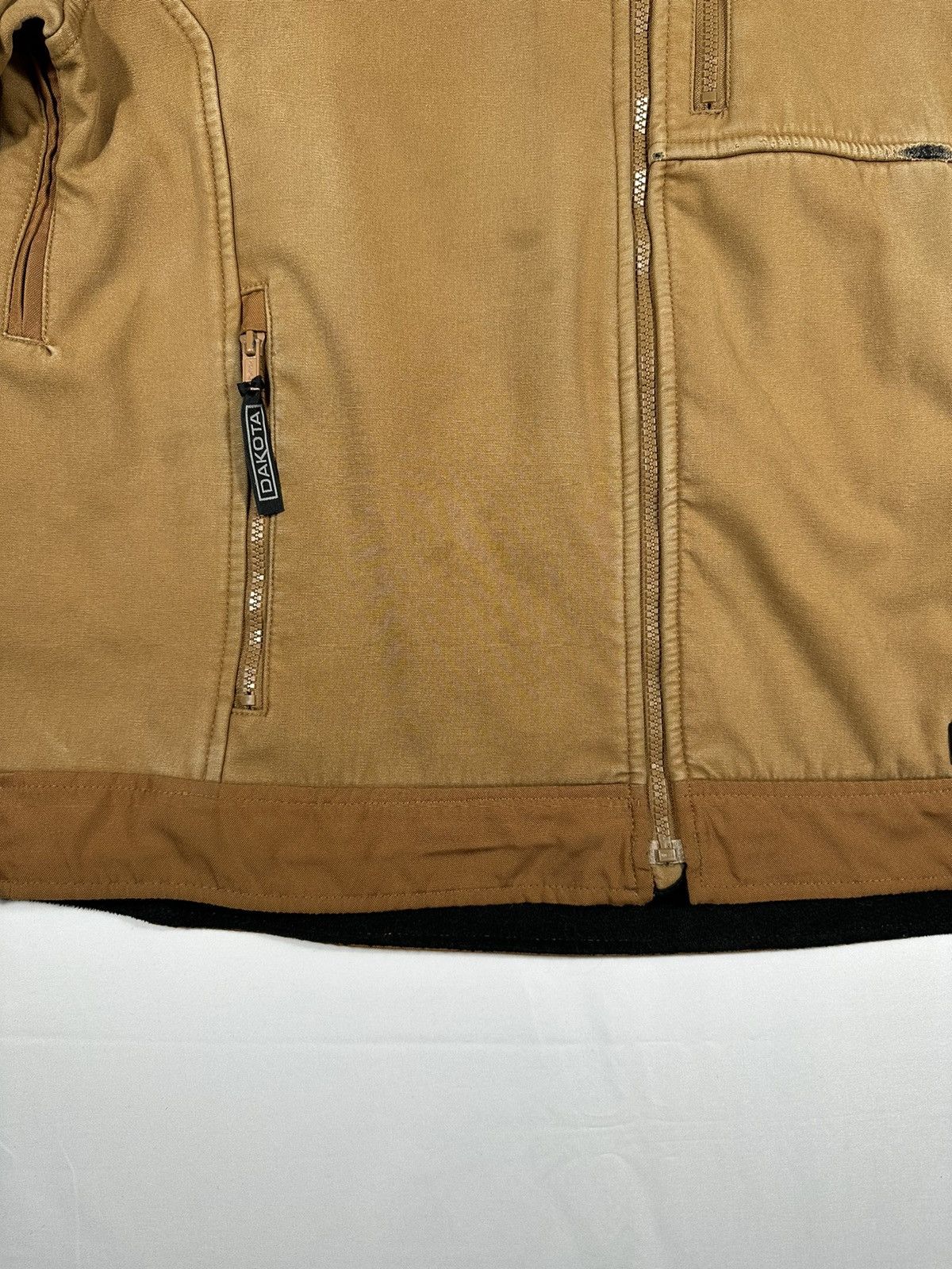 Dakota Grizzly Dakota Tan Distressed Work Jacket Size US L / EU 52-54 / 3 - 4 Thumbnail