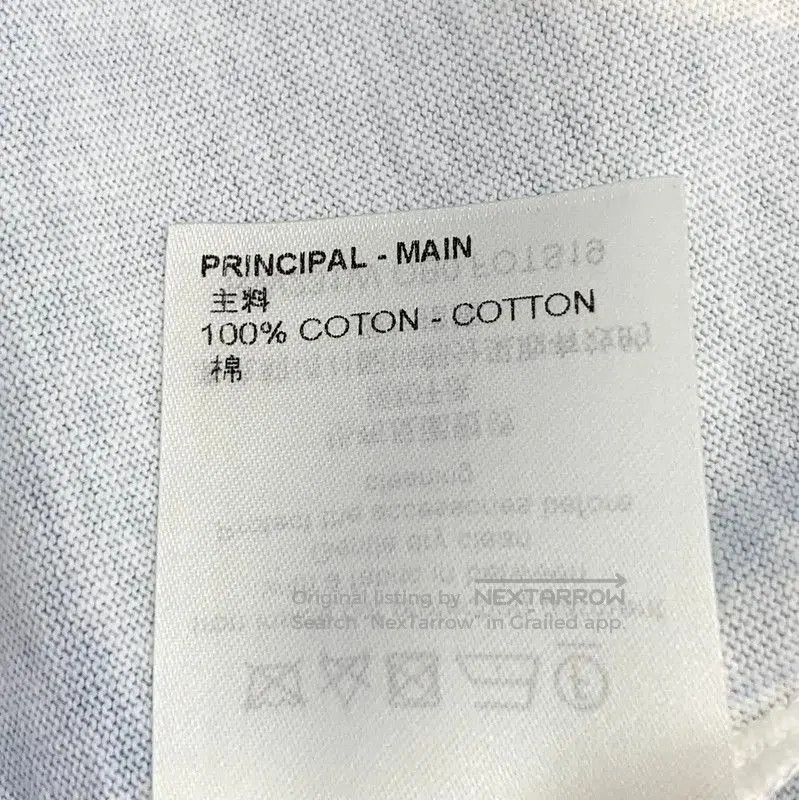 Louis Vuitton Louis Vuitton Light Blue Cotton Women's T. Size S / US 4 / IT 40 - 7 Thumbnail