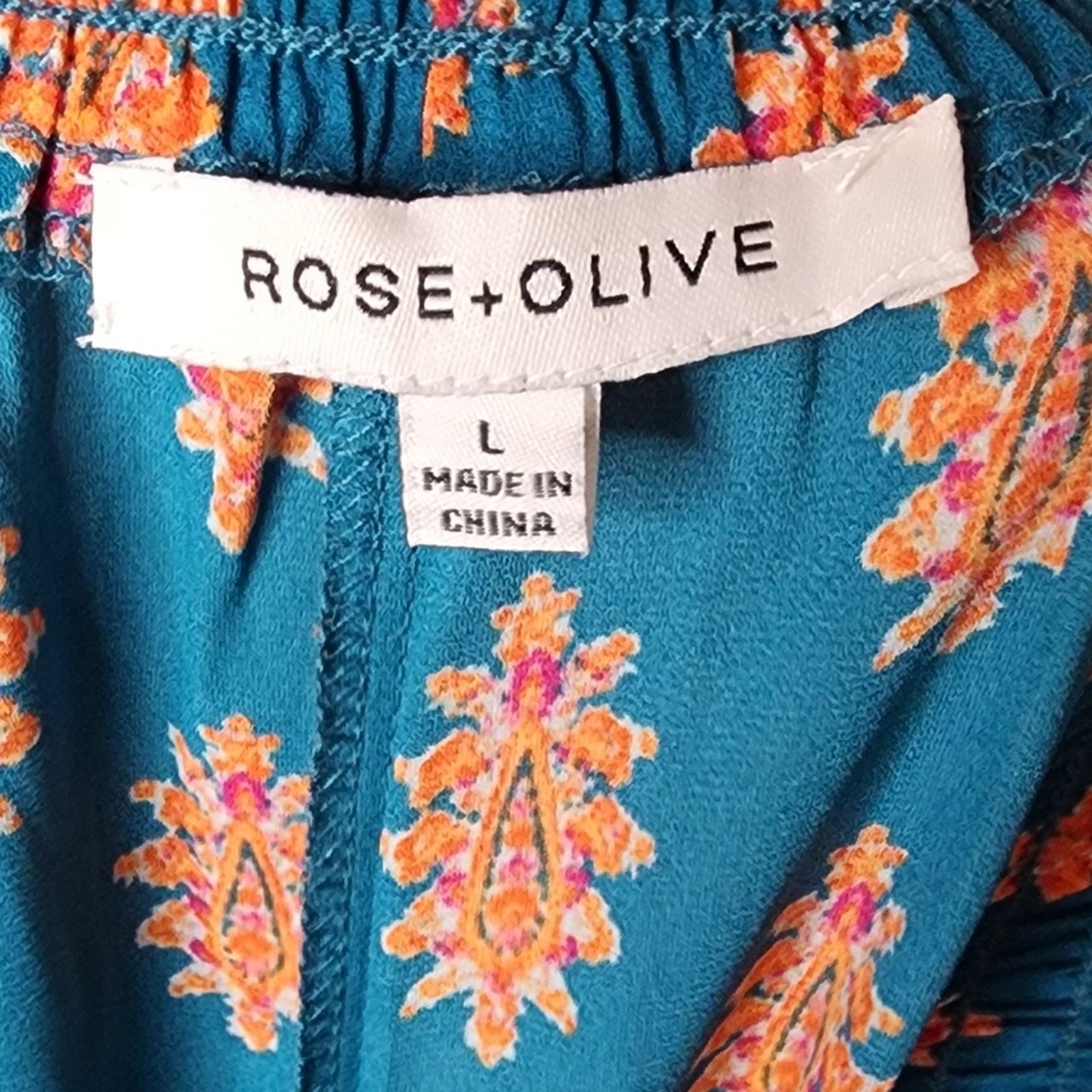 Other Rose + Olive Teal Orange 2-Piece Set Resort Large Size 34" / US 12 / IT 48 - 9 Thumbnail