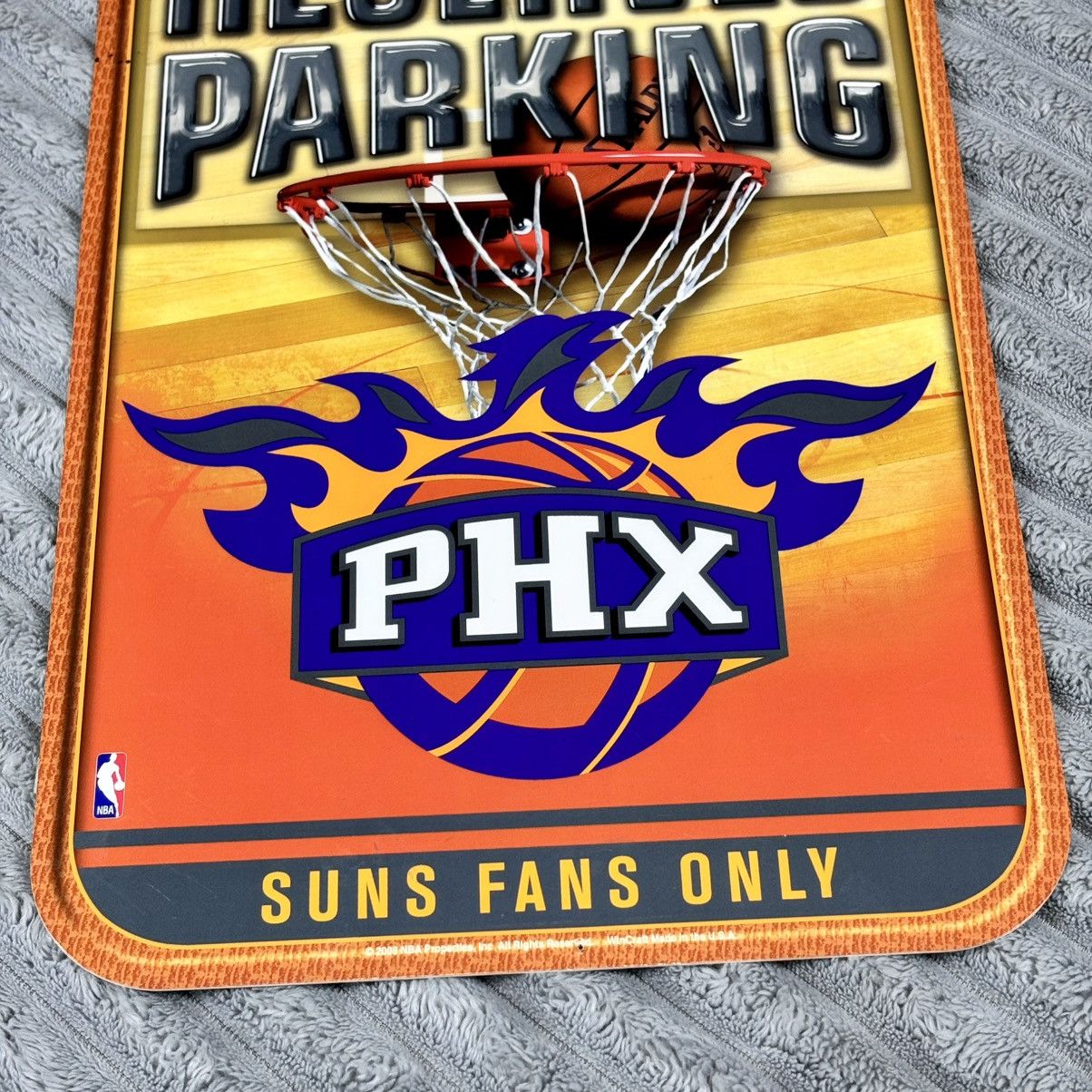 NBA PHOENIX SUNS RESERVED PARKING SIGN 2008 NBA WinCraft Size ONE SIZE - 2 Thumbnail
