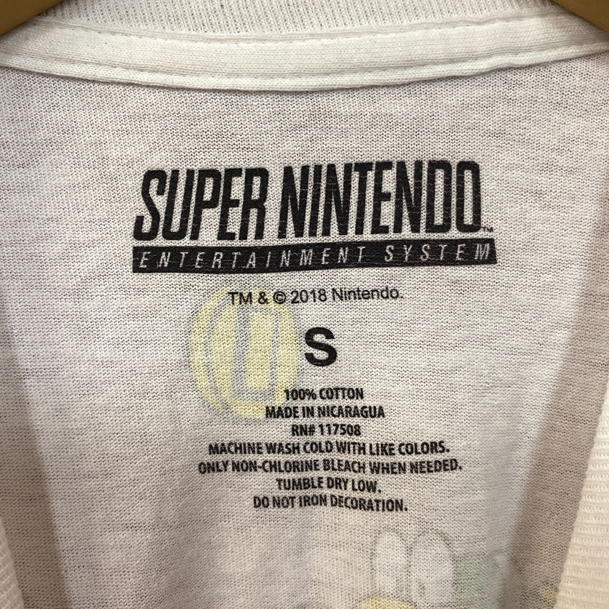 Nintendo Super Nintendo Super Mario Kart Retro Game Long Sleeve T-Shi Size US S / EU 44-46 / 1 - 5 Thumbnail