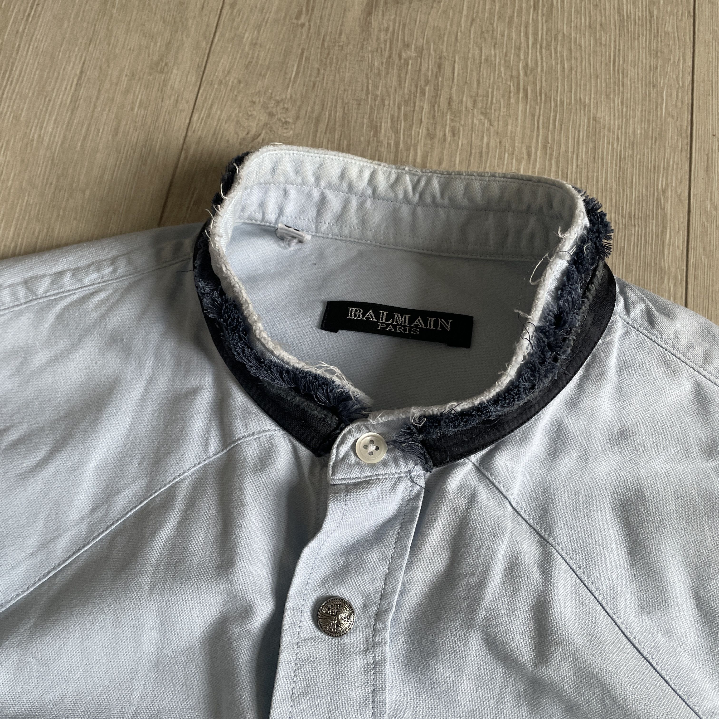 Balmain Balmain AW12 military shirt Size US S / EU 44-46 / 1 - 3 Thumbnail