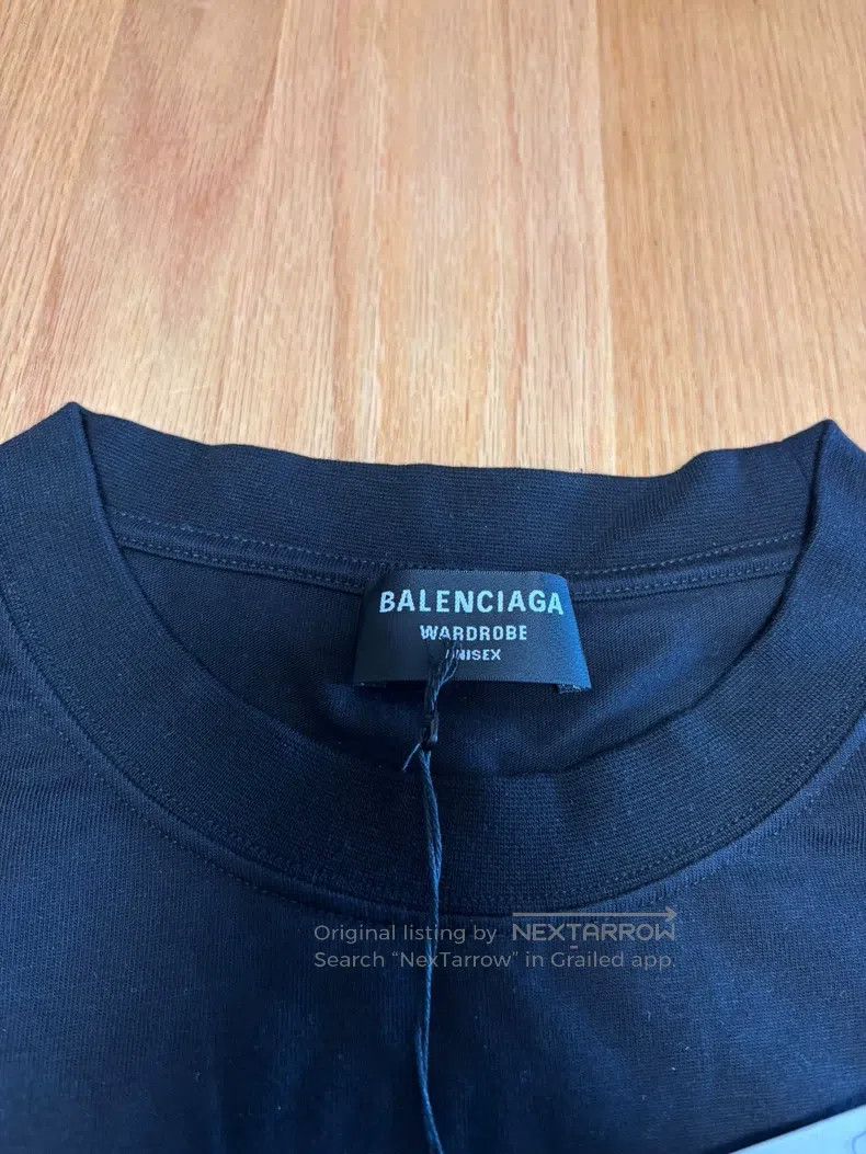 Balenciaga Balenciaga Coca-Cola Black Short Sleeve T-Shirt Size US XL / EU 56 / 4 - 4 Thumbnail