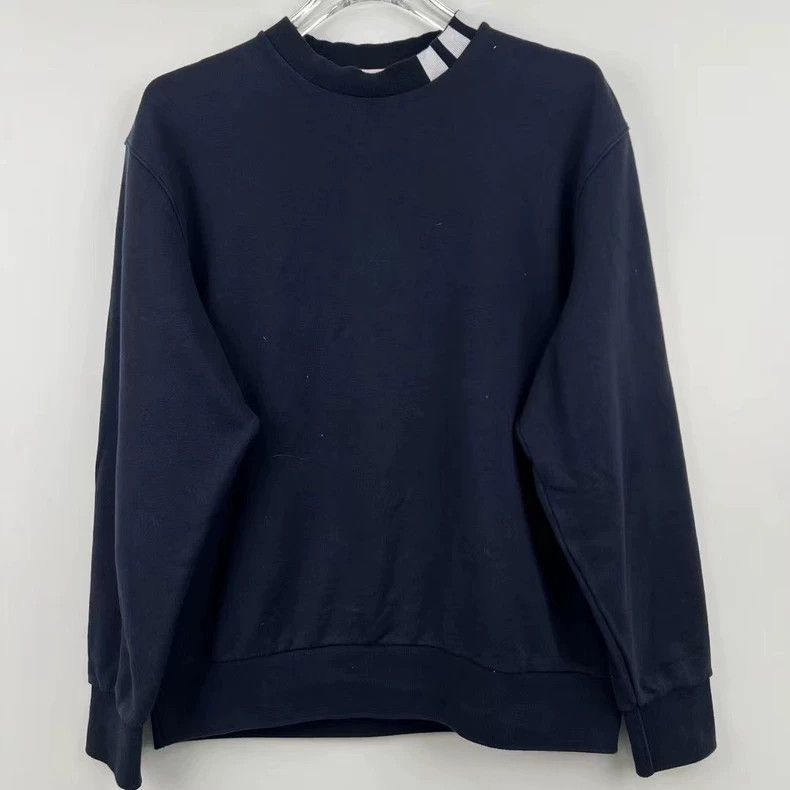 Thom Browne Thom browne Casual long-sleeved sweatshirt with four stripe Size US L / EU 52-54 / 3 - 1 Thumbnail