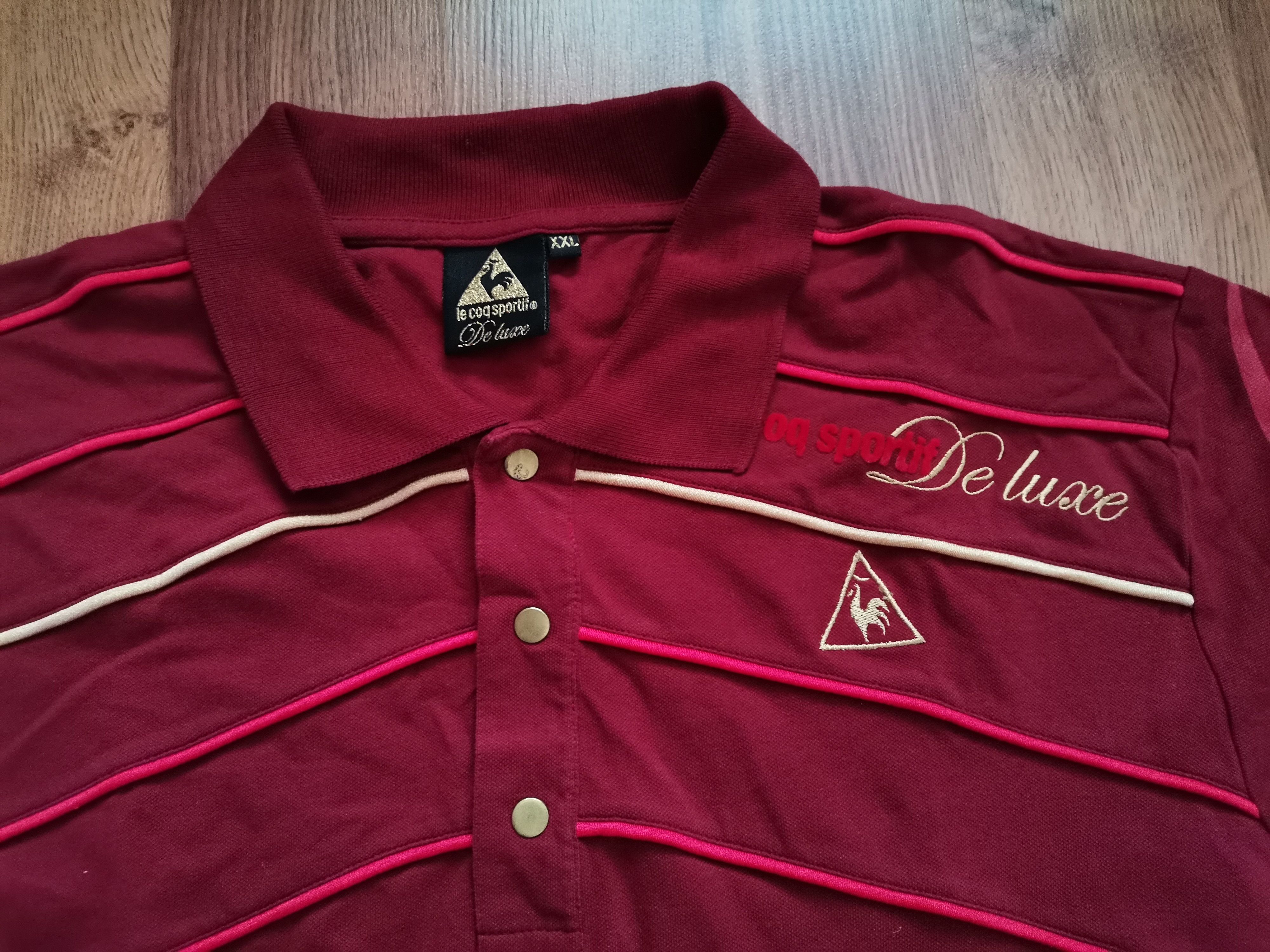 Le Coq Sportif Le Coq Sportif Deluxe Polo Size US XXL / EU 58 / 5 - 2 Thumbnail