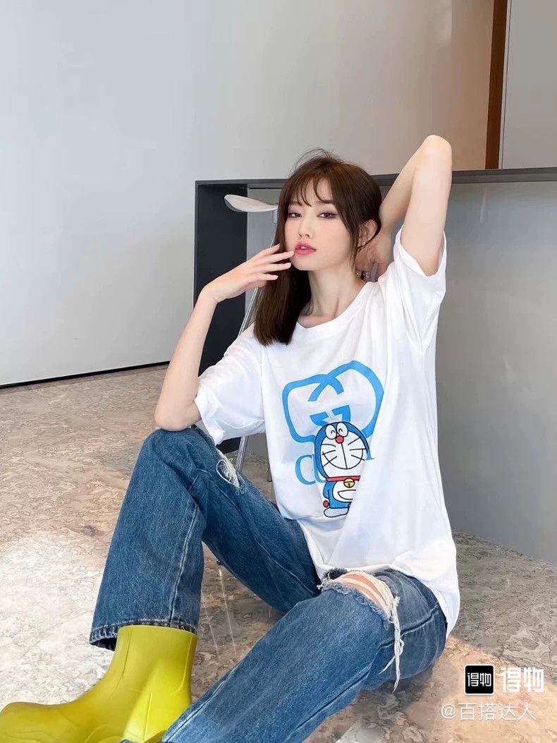 Gucci Gucci Jingle cat white short sleeves 2503-Nextarrow Size US L / EU 52-54 / 3 - 8 Thumbnail