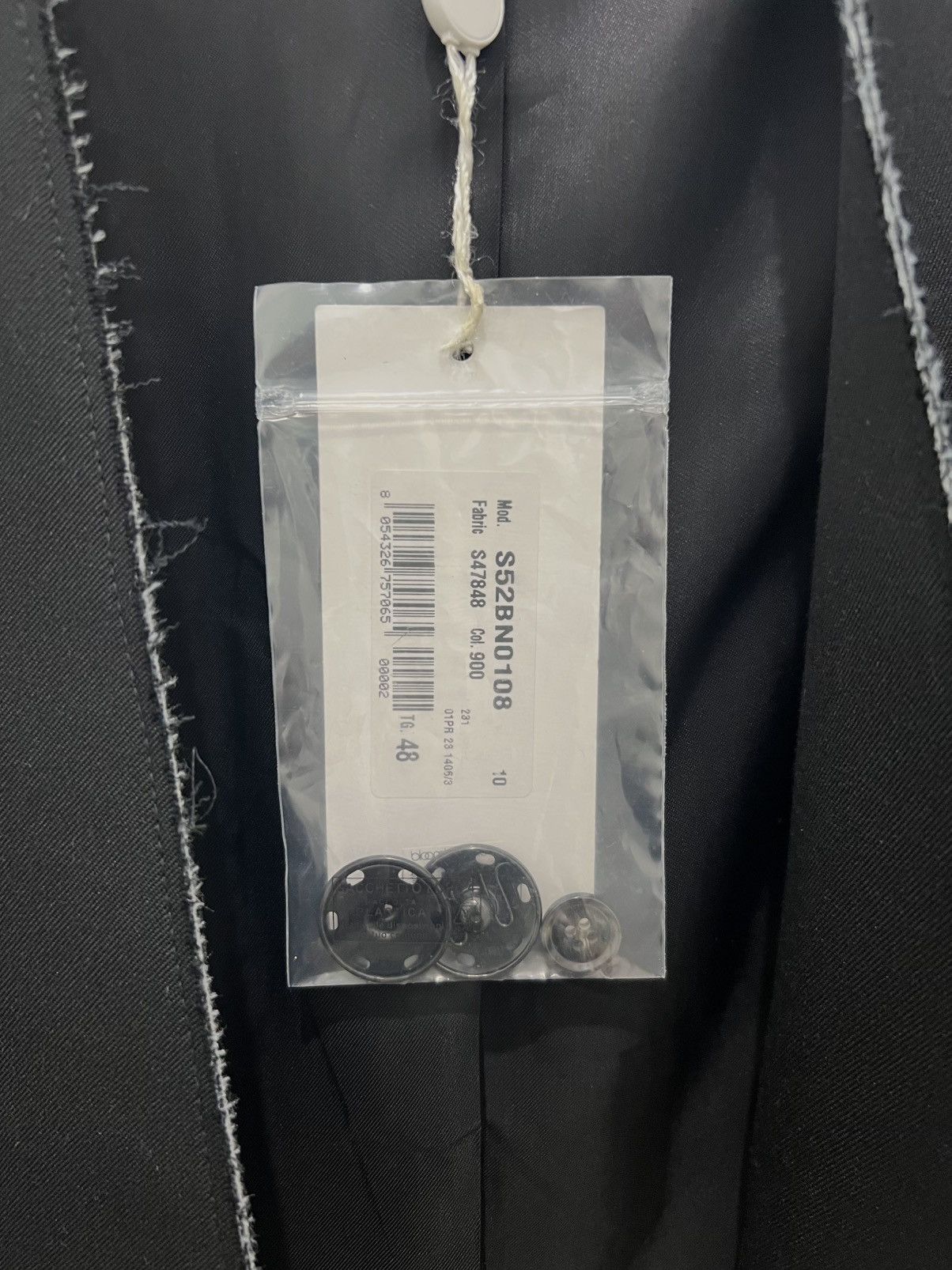 Maison Margiela Maison Margeila Raw Edge Blazer Size 48R - 5 Thumbnail