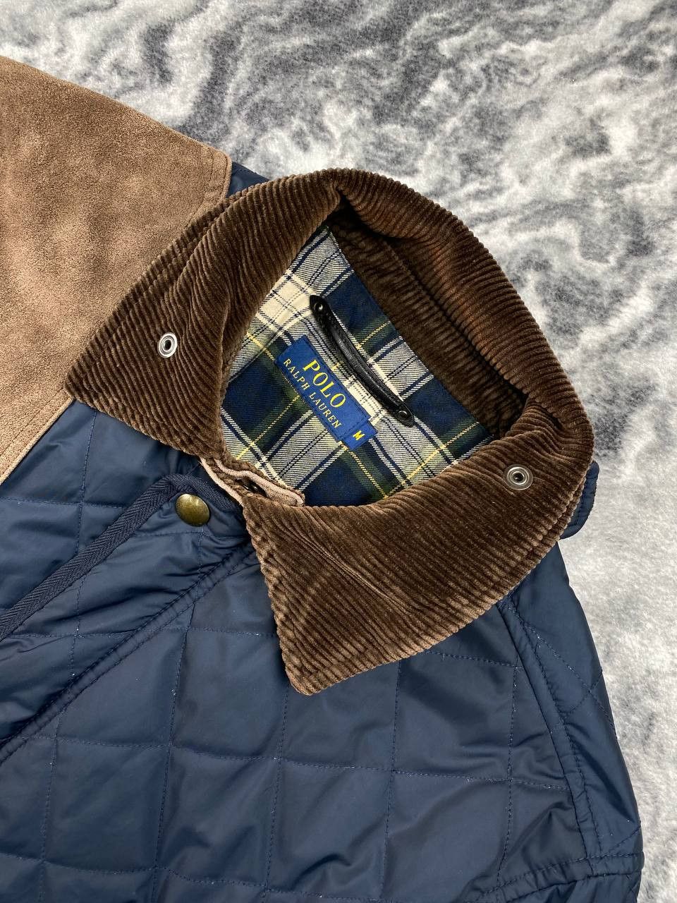 Polo Ralph Lauren Ralph Lauren Navy Blue Quilted Jacket Men Size L Blue Size US M / EU 48-50 / 2 - 4 Thumbnail