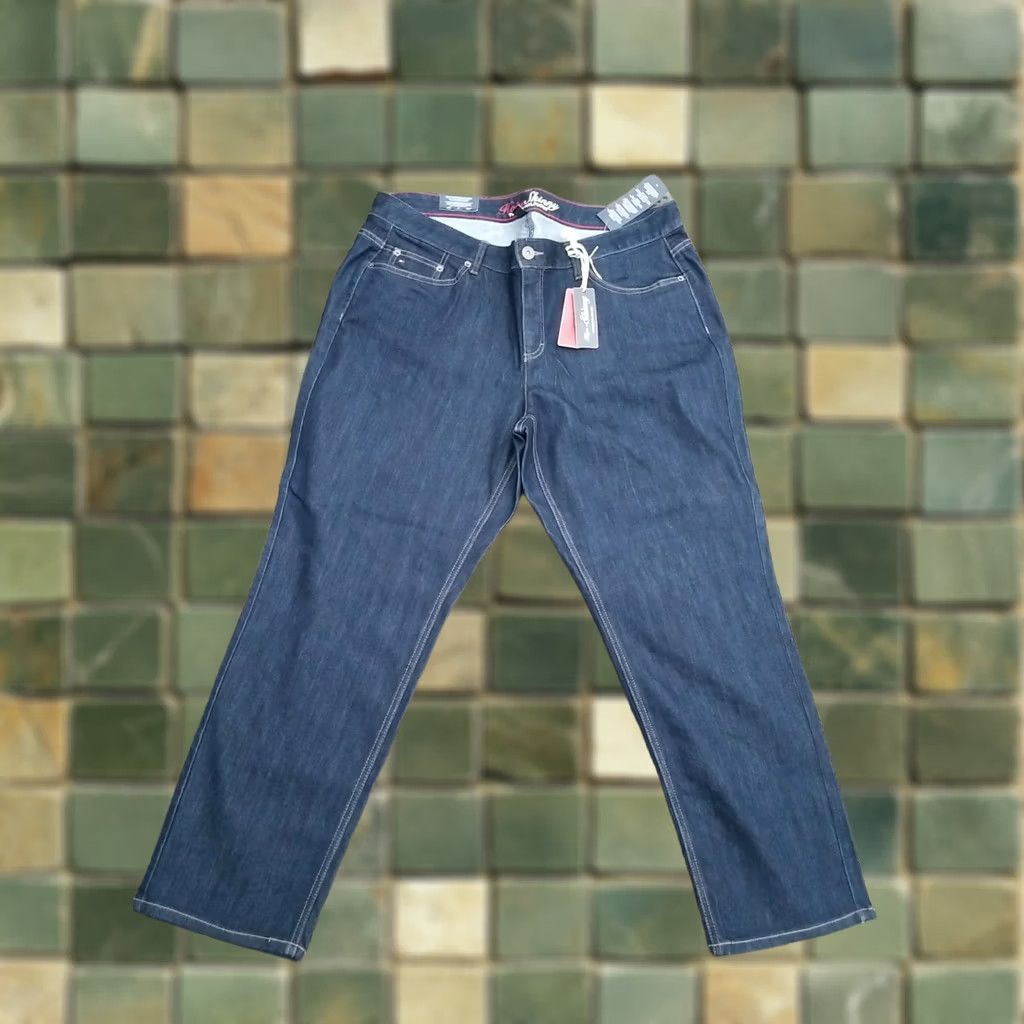 Tommy Hilfiger Tommy Hilfiger Hope Classic Fit Mid Rise Skinny Jeans Size 20 Womens Plus Blue Long Measures 40x29 New Size 42" / US 20 - 1 Thumbnail
