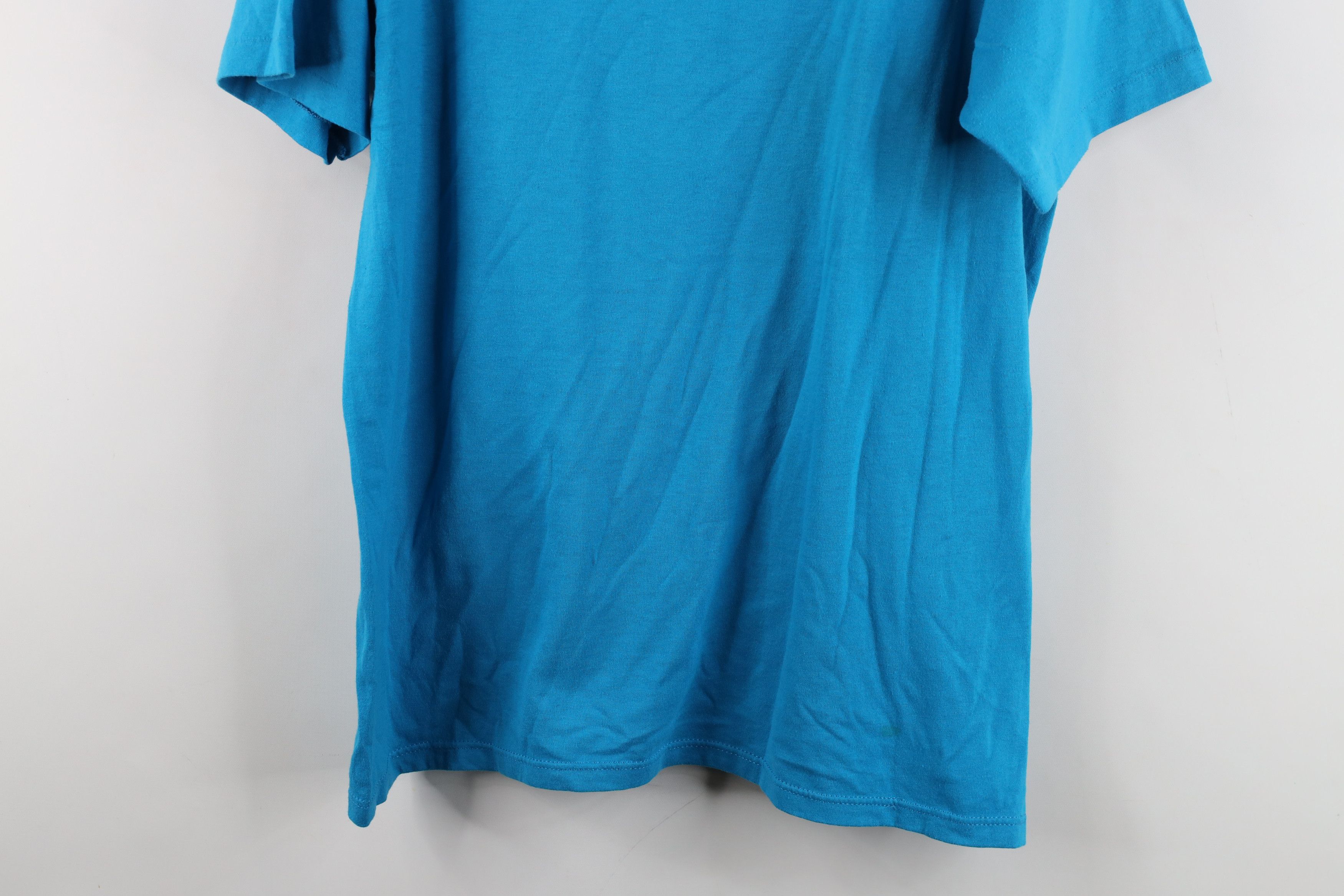 Vintage Vintage 90s MorningStar Ministries Church T-Shirt Blue USA Size US L / EU 52-54 / 3 - 13 Thumbnail