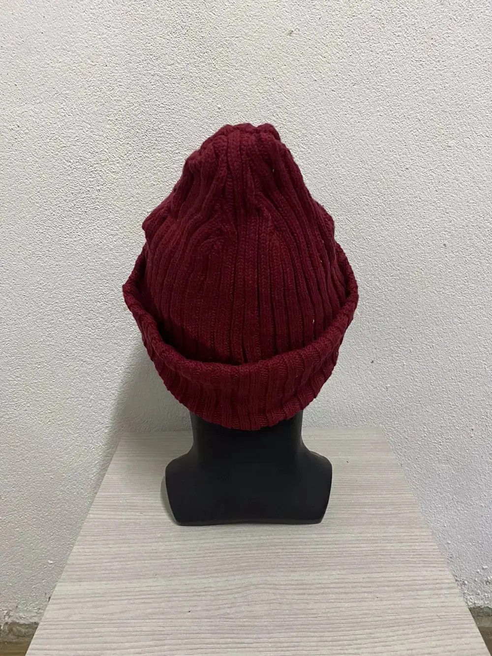 Ben Davis × Vintage Ben Davis Small Logo American Flag Beanie Hat Size ONE SIZE - 4 Thumbnail