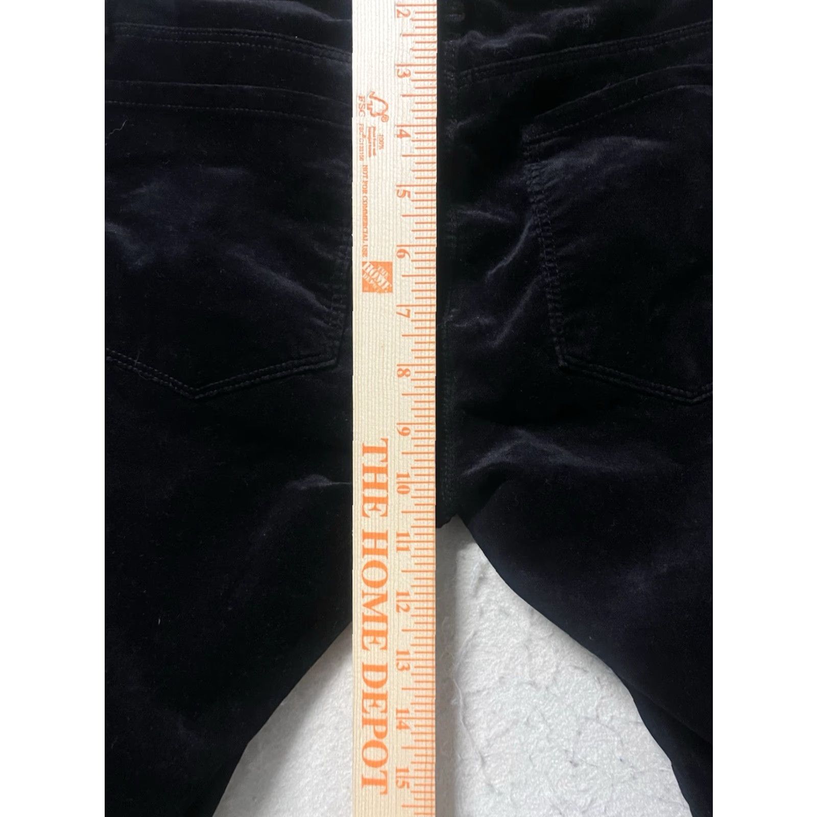 J Brand JBrand Super Skinny Jeans Black 28 Women Velvety Denim Stretch 5-Pocket Regular Sliming Fall Winter Spring Urban Vintage No Size 28" / US 6 / IT 42 - 4 Thumbnail