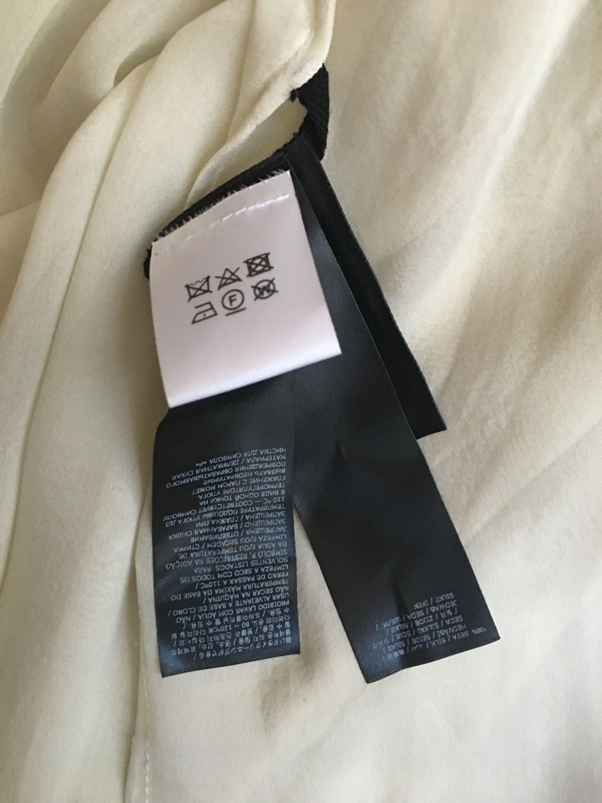 Ann Demeulemeester Ann Demeulemeester Bjarn Silk Ruffled Shirt Size US M / EU 48-50 / 2 - 8 Thumbnail