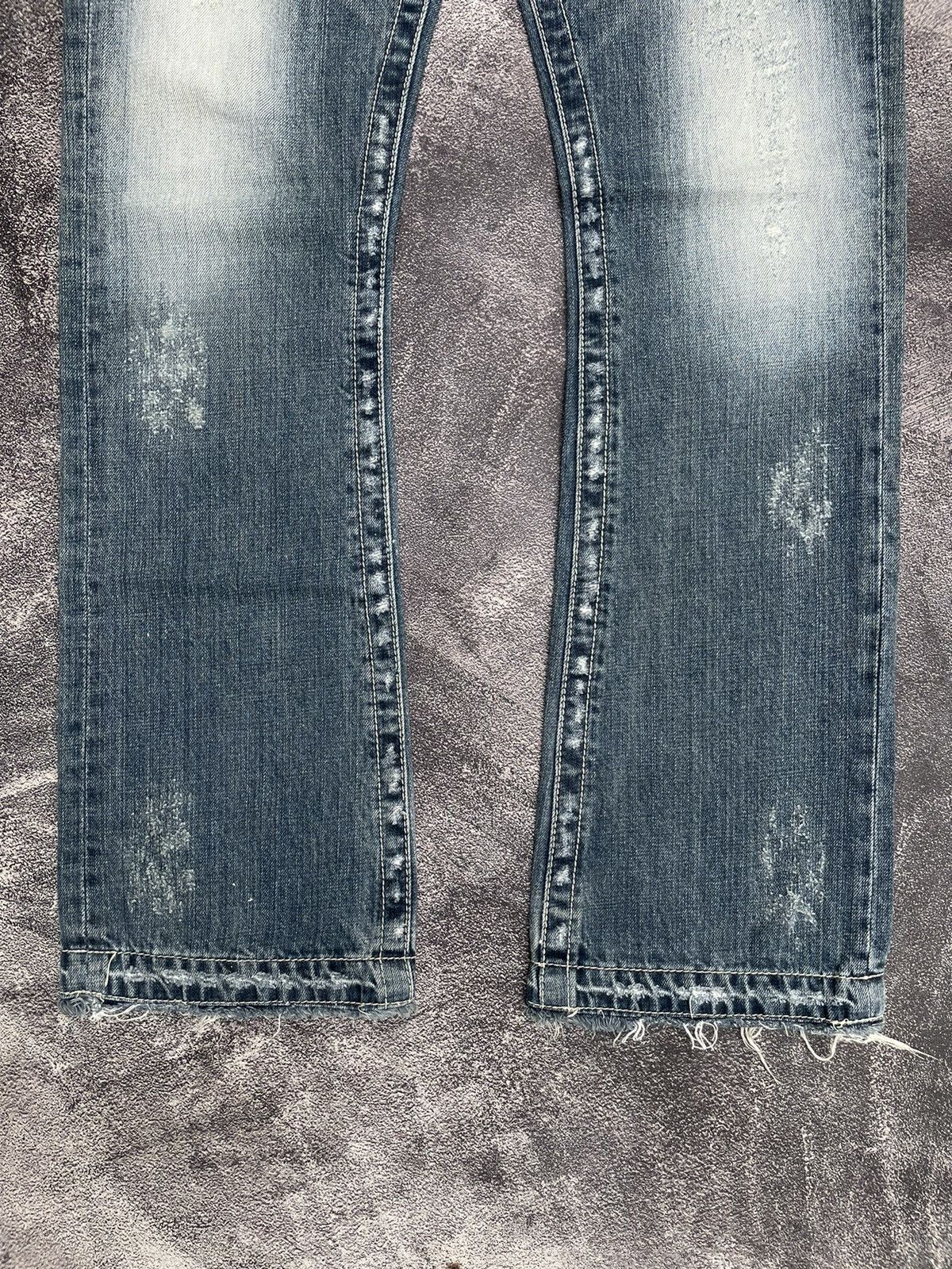 Semanticdesign Distressed Jeans Punk Style