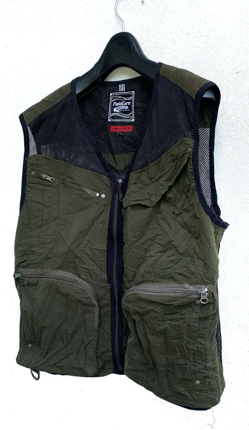 Vintage FIELDCORE AERO STRETCH Zipper Vests