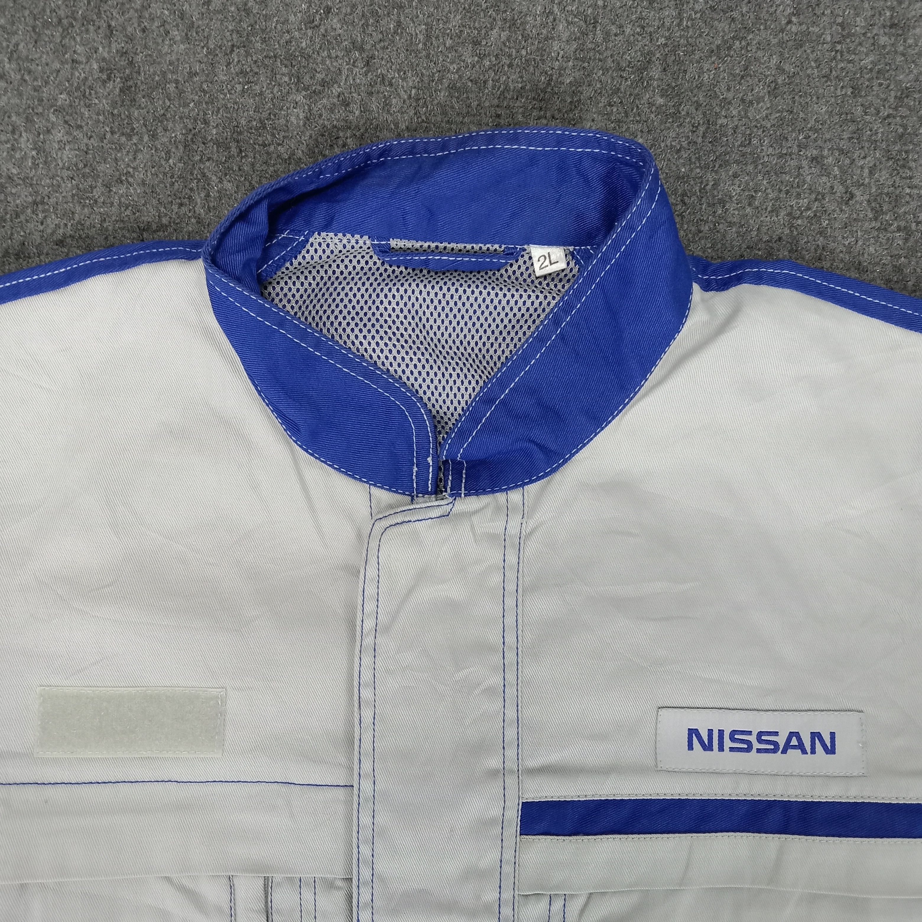 Japanese Brand × Vintage Nissan Japanese Racing Team Coverall Jacket Size US M / EU 48-50 / 2 - 5 Thumbnail