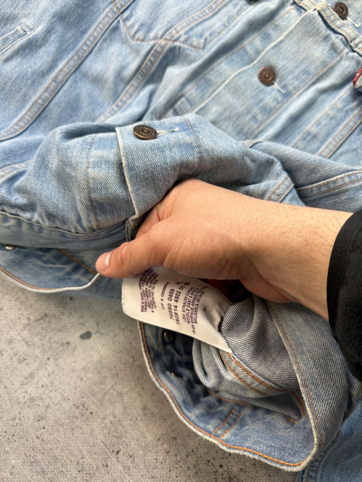Levi's Levis Vintage Denim Jacket Size US XL / EU 56 / 4 - 7 Thumbnail